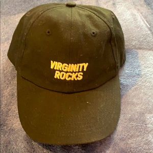 Virginity Rocks Black Dad Hat